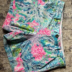 Lilly Pulitzer Multicolor Patterned Women Shorts